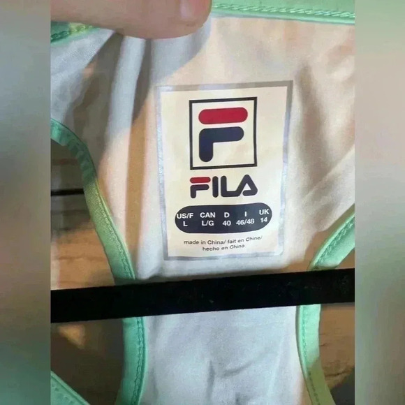 Fila color block workout tank top - Picture 2 of 5